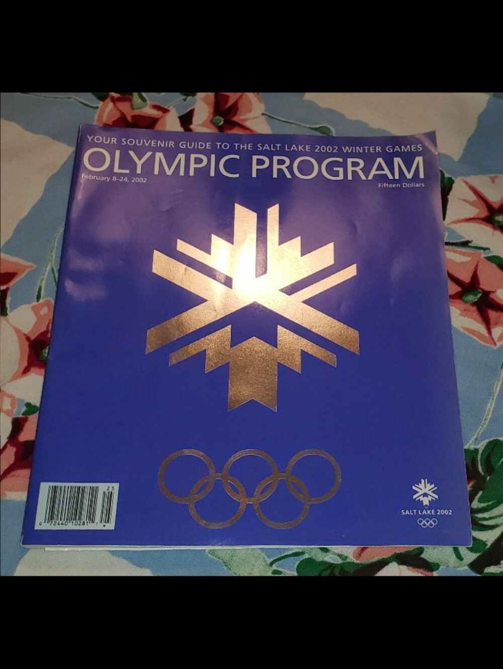 2002 Salt Lake Winter Games Olympic Program